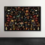 Wallity DEV02383100140 Multicolor 100 x 140 cm